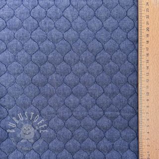 Steppstoffe JEANS dark blue