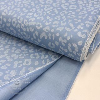 JEANS DENIM Leopard light blue