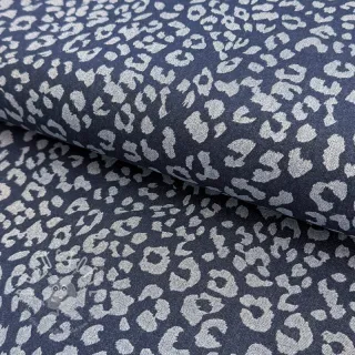 JEANS DENIM Leopard dark blue