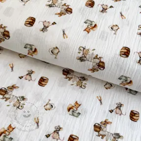 Double gauze/musselin Little things design A