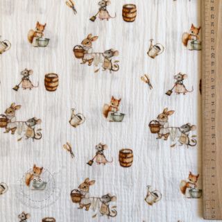 Double gauze/musselin Little things design A