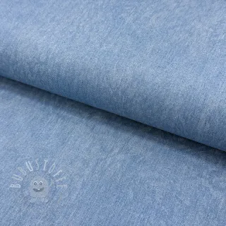 JEANS DENIM HEAVY Animal printed light blue