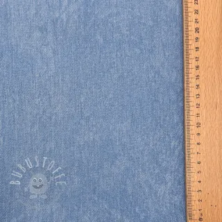 JEANS DENIM HEAVY Animal printed light blue