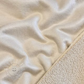 Mantelstoff TEDDY LAMMY beige