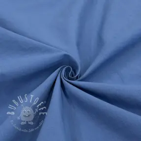 Baumwollstoff WASHED royal blue