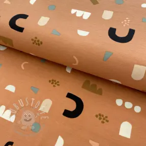 Jersey Safari objects dark apricot