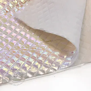Steppstoffe Fancy diamonds offwhite