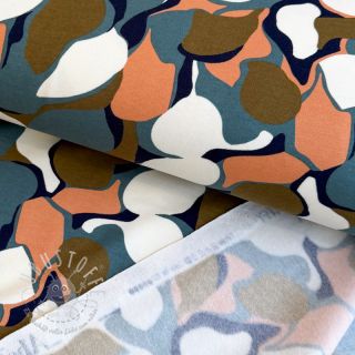 Sweat kuschel SOFT Abstract nutmeg