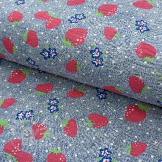 JEANS Strawberry light blue