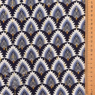 Viskosestoff LUREX Bohemian navy
