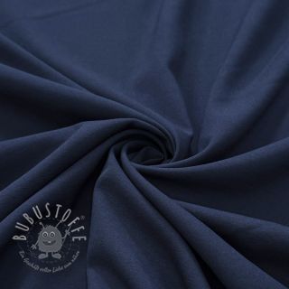 Viskosestoff STRETCH navy