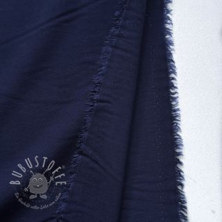 Viskosestoff STRETCH navy