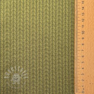 STRICKSTOFF RECYCLED Cable khaki