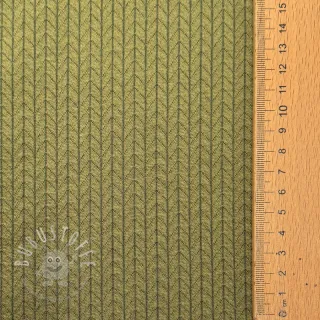 STRICKSTOFF RECYCLED Cable khaki