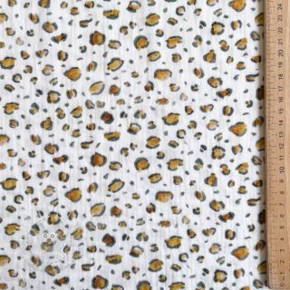 Double gauze/musselin Skin white digital print