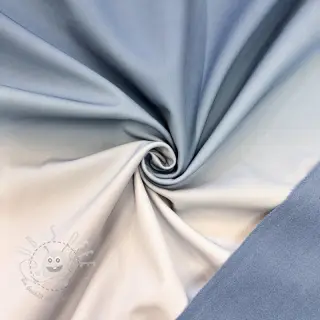 Softshell Gradient indigo digital print