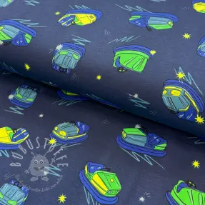 Jersey NEON Bumper cars midnight blue