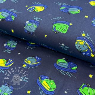 Jersey NEON Bumper cars midnight blue