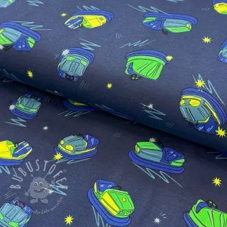 Jersey NEON Bumper cars midnight blue