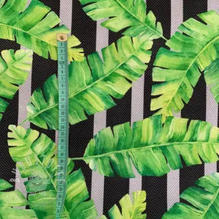 Outdoor Dekostoff mit Teflon-Finish TROPICAL LEAF GARDEN