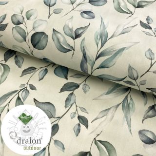 Outdoor Dekostoff mit Teflon-Finish HANDPAINT PLANT LOVER