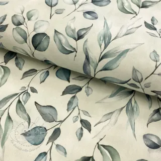 Outdoor Dekostoff mit Teflon-Finish HANDPAINT PLANT LOVER