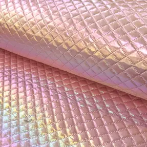 Steppstoffe Fancy diamonds light pink