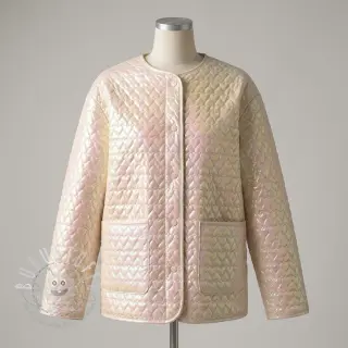 Steppstoffe Fancy hearts baby pink