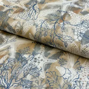 Baumwollstoff VOILE Maritime digital print