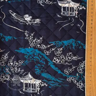 Baumwollstoff QUILT DOUBLE SIDED Square design B
