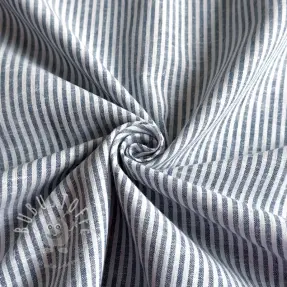 Leinen mit Baumwolle Stripe jeans