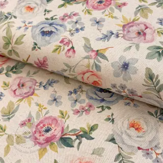 Dekostoff Linenlook Romance digital print