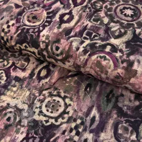 Dekostoff Abstract burgundy digital print