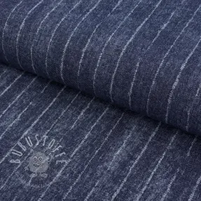 JEANS DENIM Stripe in stripe indigo