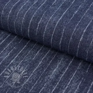 JEANS DENIM Stripe in stripe indigo