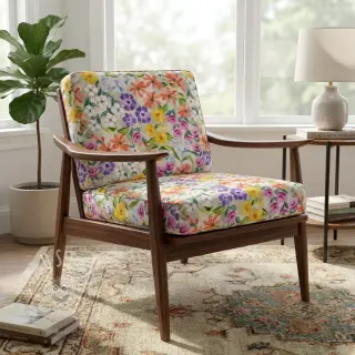 Dekostoff Floralia multi digital print
