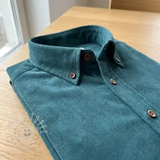 Feincord teal