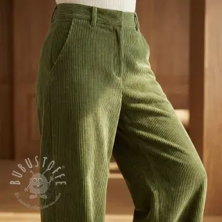 Cord forest green