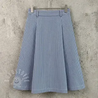 JEANS DENIM 8.5 OZ Small stripe blue