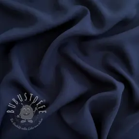 Lyocell navy blue
