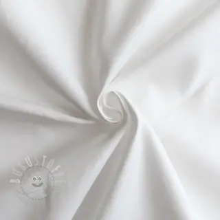 Baumwollstoff TWILL Mango white