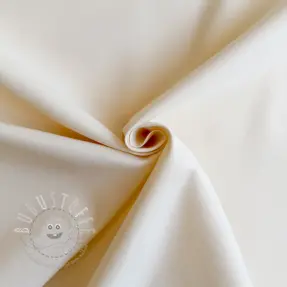 Baumwollstoff TWILL Mango ecru