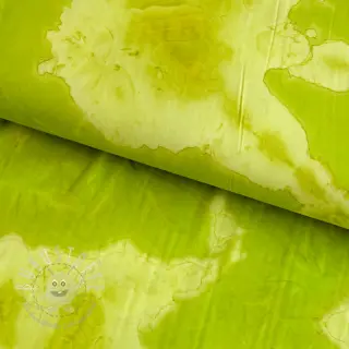 Viskosestoff Marble marmor apple green