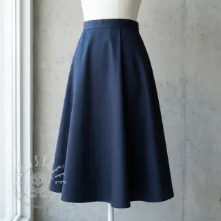 Baumwollstoff TWILL Mango marine