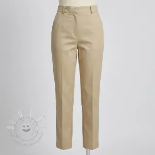 Baumwollstoff TWILL Mango light sand