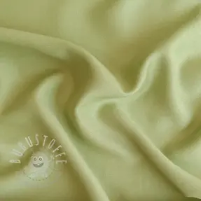Viskosestoff leinen BUBBLY lime cream