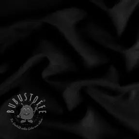 Viskosestoff leinen BUBBLY black