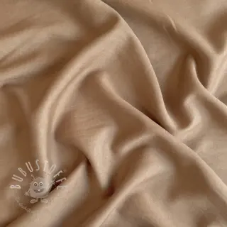 Viskosestoff leinen BUBBLY taupe