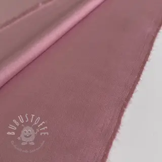 Viskosestoff leinen BUBBLY old pink
