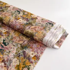 Viskosestoff RAYON POPLIN Blossoms design B
